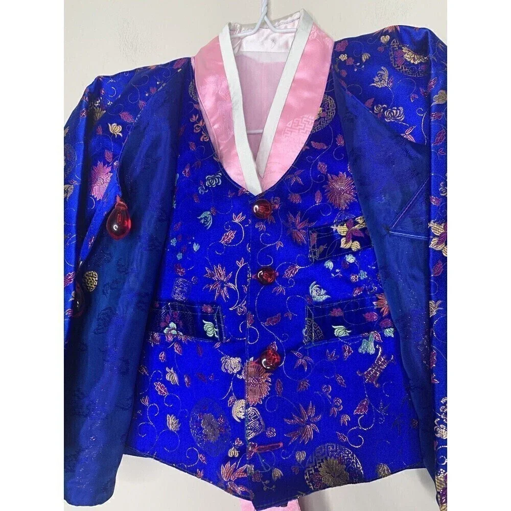 Geisha Girl Japanese Kimono, Jacket & Vest Costume Size XS Handmade